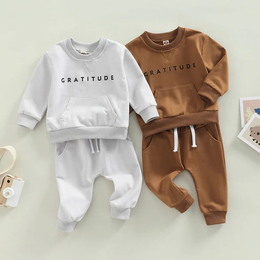 Toddler's Gratitude Sweat Suit