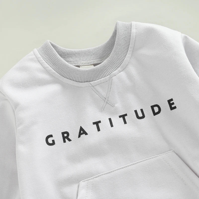 Toddler's Gratitude Sweat Suit