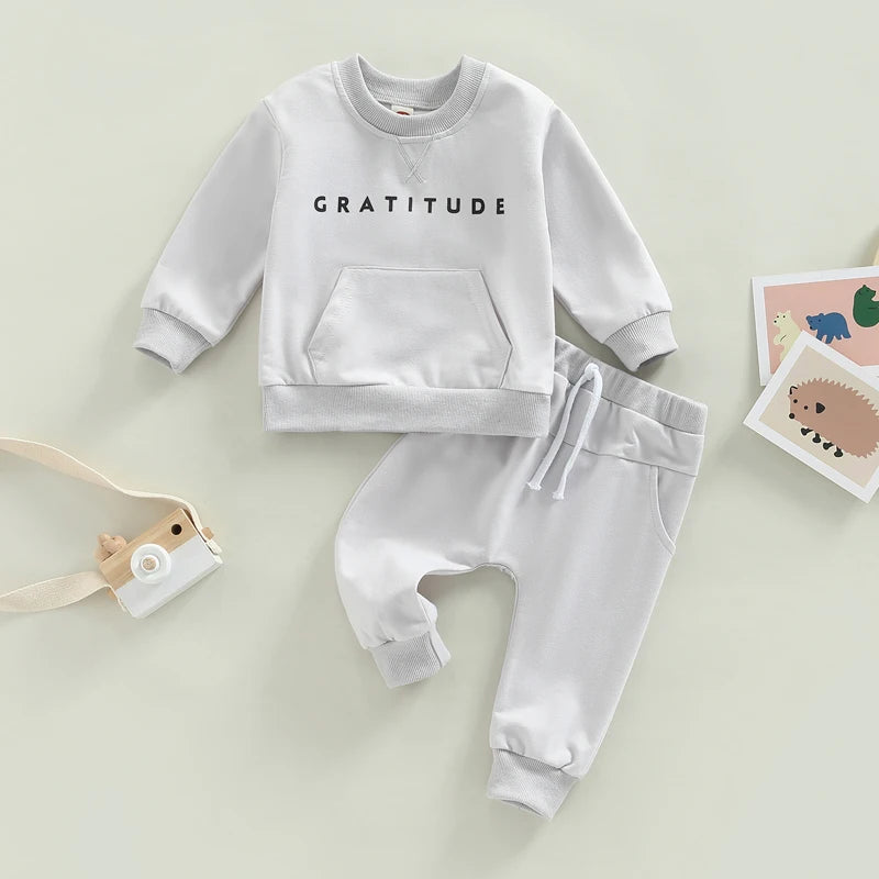 Toddler's Gratitude Sweat Suit