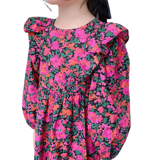 Girls Floral Dress