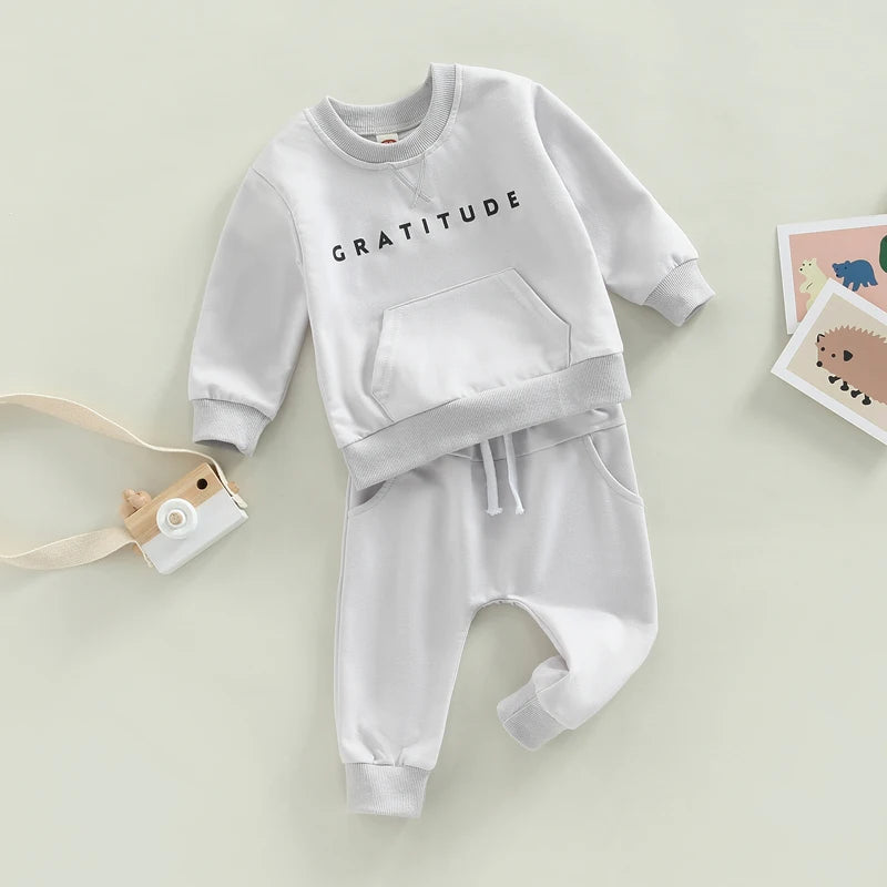 Toddler's Gratitude Sweat Suit